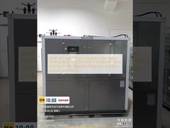 Le refroidisseur industriel à vis à refroidissement par air de 40 ch ch ch chère de 124,6 kW convient au refroidissement rapide du lait, des lignes de remplissage de boissons et de la transformation des produits laitiers.