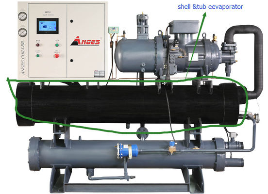 acheter Système intégré de refroidisseur industriel de 120 tonnes 120hp online manufacture
