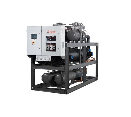 acheter Compresseur refroidi à l'eau du réfrigérateur 150hp deux de réfrigération industrielle pour l'industrie du plastique online manufacture