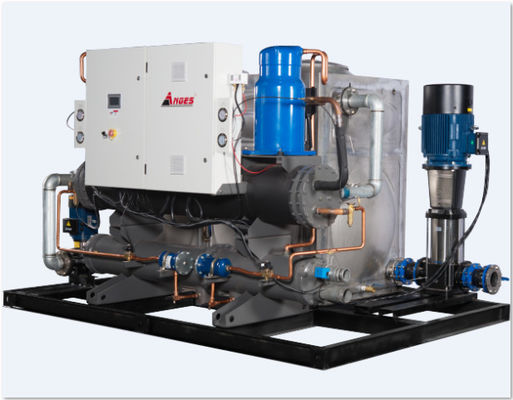 acheter À vis refroidi à l'eau du système intégré 120HP plus froid industriel online manufacture