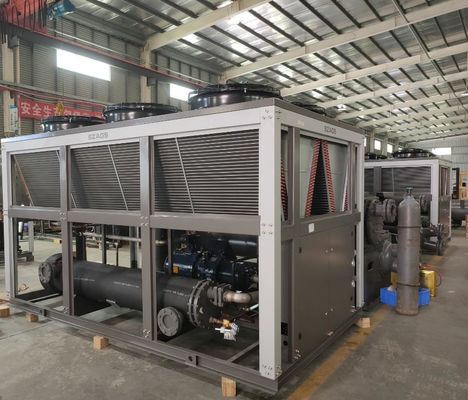 acheter Réfrigérateur R134a/R407C/R22 de compresseur de vis refroidi par air semi hermétique pour l'industrie chimique online manufacture