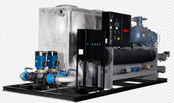 acheter Chiller à vis refroidi à l'eau de 40 ch chars pour processus industriels Chillers à eau pour l'impression et la ligne de stratification de films BOPP online manufacture