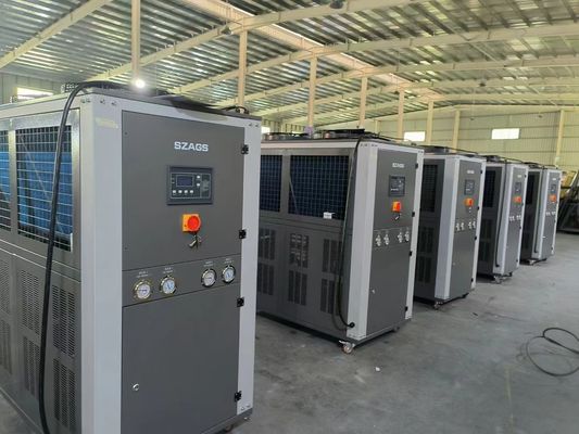 acheter R22 réfrigérateur à refroidissement par air de type 10 tonnes pour machine à moulage par soufflage online manufacture