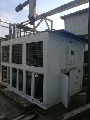 acheter Chiller à vis refroidi à l'air de catégorie industrielle 120TR pour besoins de refroidissement lourd online manufacture