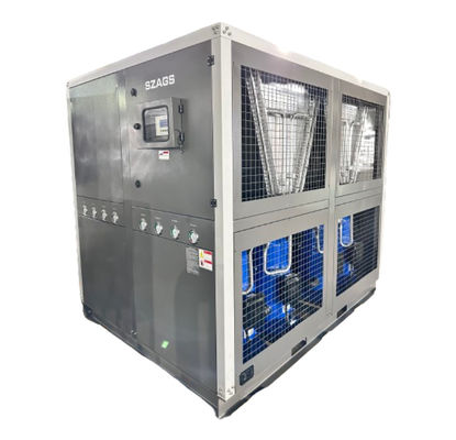 acheter Produit d'usine 60HP refroidi à l'air Chiller industriel d'eau 60 Tonnes type de roulement Glycol Chiller avec quatre compresseurs de roulement online manufacture
