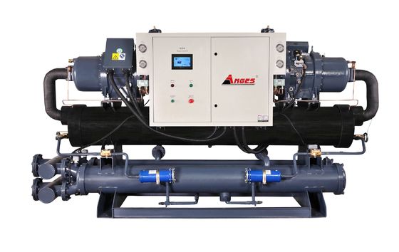acheter 250hp refroidi à l'eau type de refroidisseur à support refroidisseur à vis semi-hermétique pour machine à mousse online manufacture