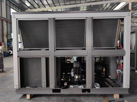 acheter Chiller industriel à eau à refroidissement par air de 50 tonnes avec quatre compresseurs pour machine de moulage par injection online manufacture