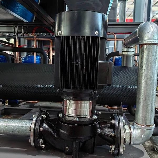 25hp 22 tonnes refroidi à l'eau refroidisseur industriel refroidisseur d'eau central rouleau écologique