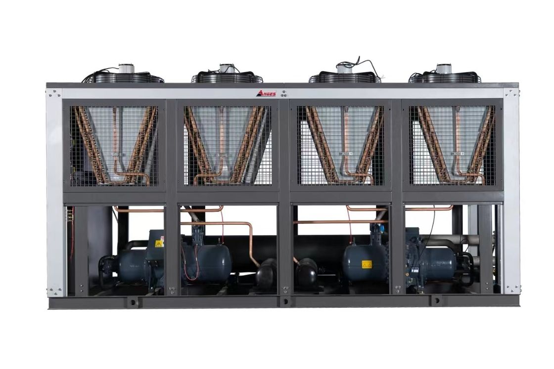 Chiller industriel à eau refroidi à l'air contrôlé par PLC avec compresseur à vis pour un contrôle de refroidissement précis