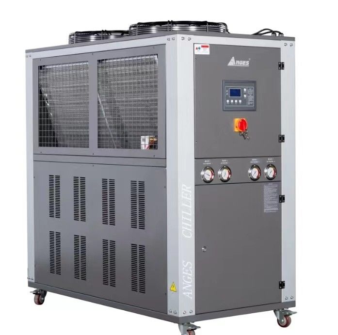 Chiller à rouleaux refroidis à l'air de 6 HP Chillers à air de processus industriels pour l'impression et la ligne de stratification de films BOPP