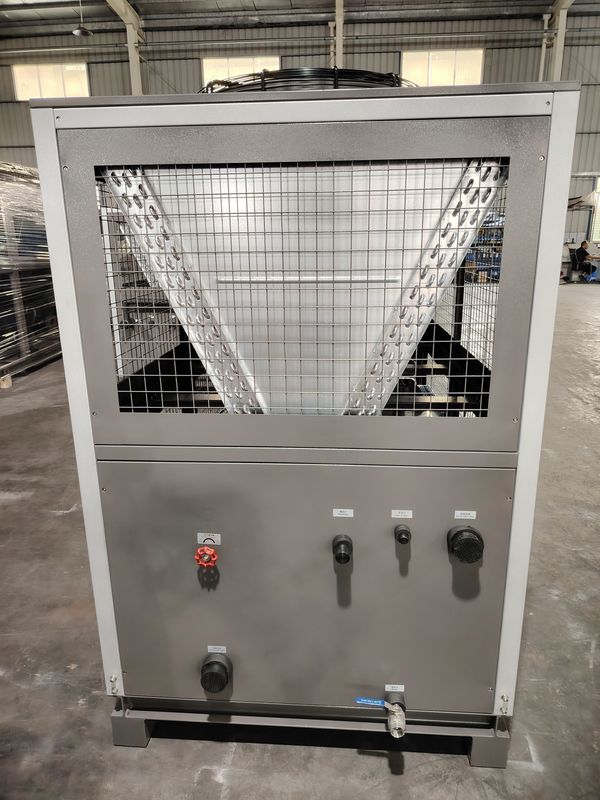 Solution de réfrigération industrielle 20HP refroidisseur à air pour le moulage par injection/plaquage/refroidissement laser économe en énergie