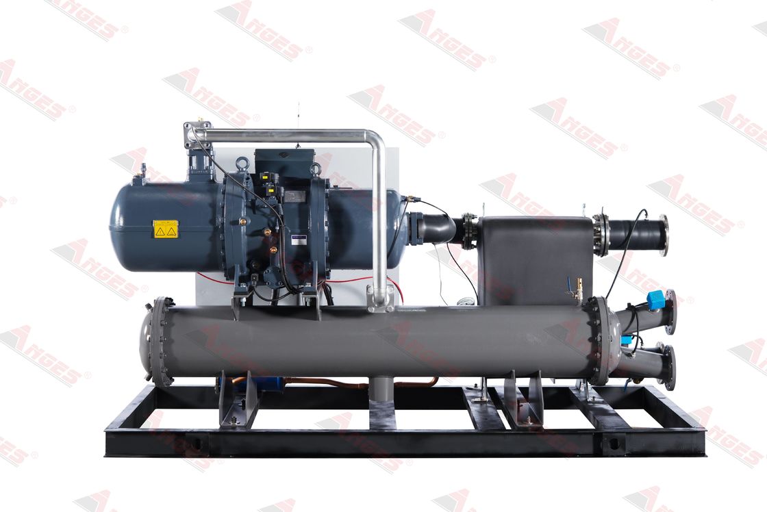 400RT Chiller à double compresseur à grande capacité de refroidissement Chiller à vis refroidi à l'eau pour l'industrie des boissons