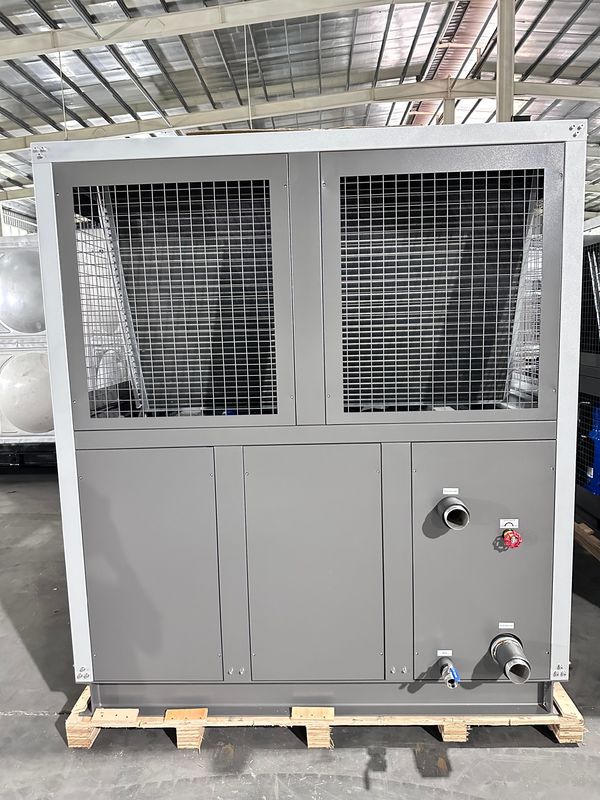 Produit d'usine 60HP refroidi à l'air Chiller industriel d'eau 60 Tonnes type de roulement Glycol Chiller avec quatre compresseurs de roulement