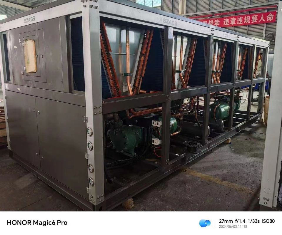 Chiller à eau industriel portable de 120 ch