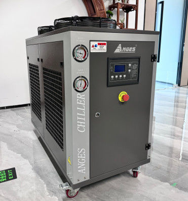 Machine de soufflage semi-automatique 3 HP refroidisseur à air pour réservoir d'eau de 20 L et contrôle capillaire de 0,2 à 2,00 L