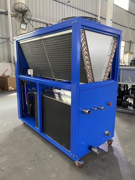 Système de refroidissement par tube en cuivre de 20 kW, réfrigérateur écologique à économie d'énergie, réfrigérant écologique de 8 ch