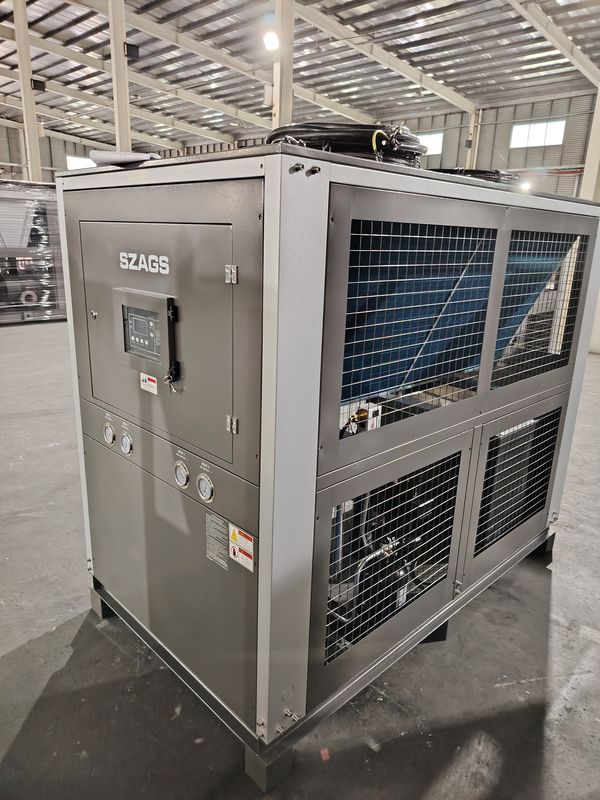 Chiller à glycol de 20 chevaux de 72 kW Chiller à eau refroidi à l'air à rouleaux industriels