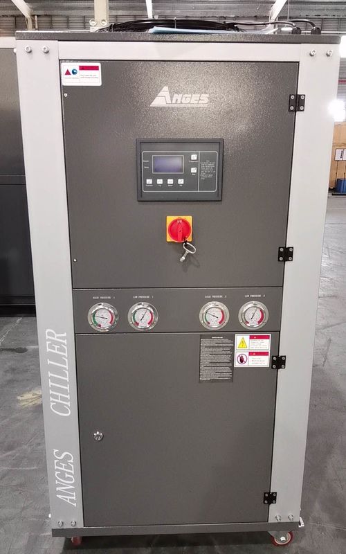 46.2KW refroidi à l'air en rouleau à tubes de cuivre à nageoires réfrigérateur d'eau industriel / refroidisseur d'eau industriel