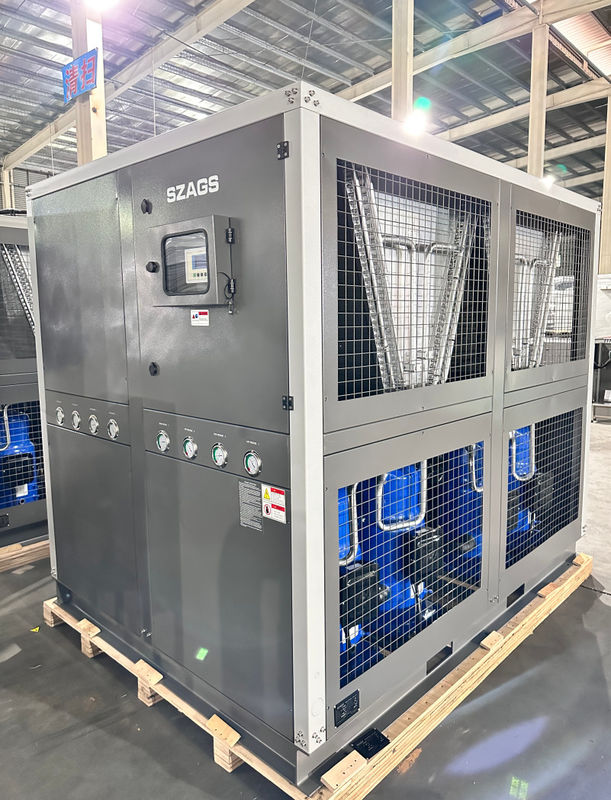 Chiller d'eau portable 345L/750L avec réservoir d'eau inclus et capacité de refroidissement de 60 ch