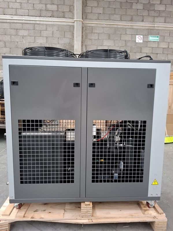 5HP refroidisseur d'eau industriel Traitement du plastique 5RT refroidisseur à air pour refroidissement chimique pharmaceutique Condensateur de tubes de cuivre