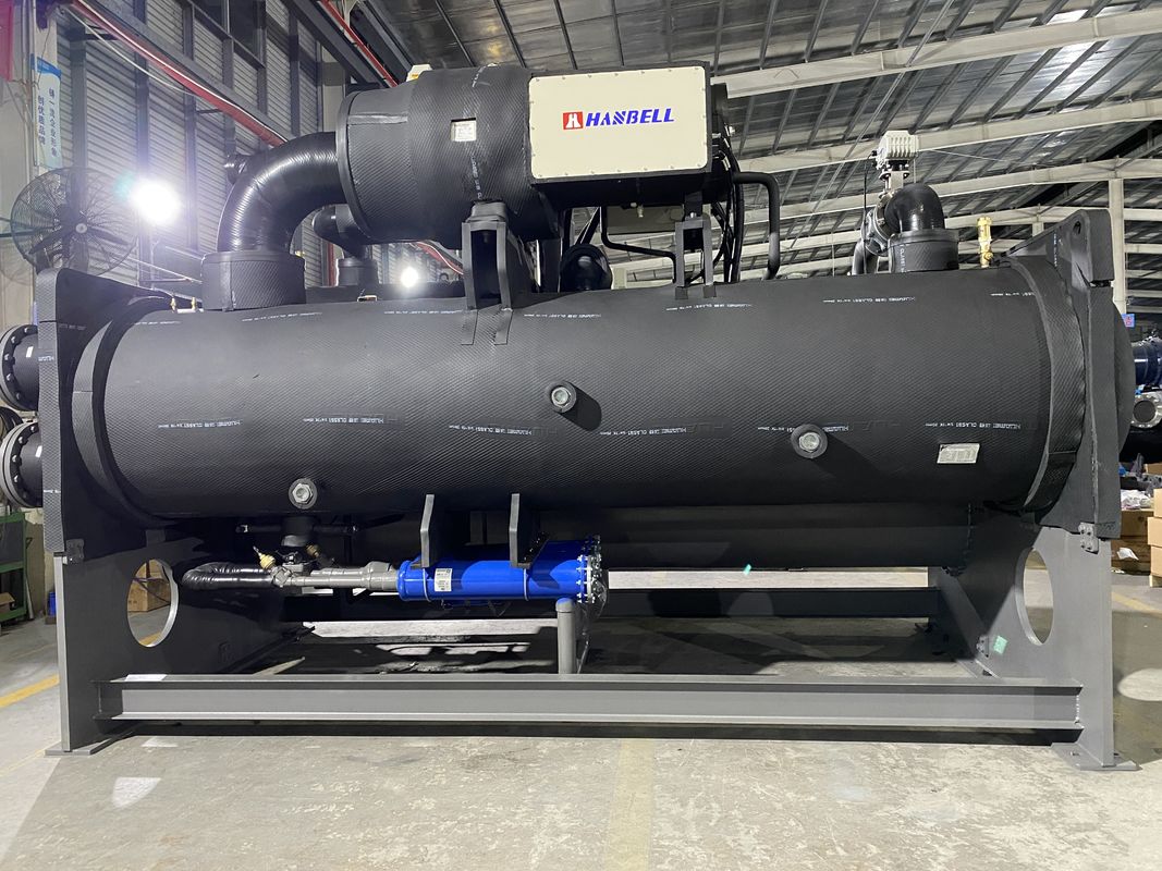Chiller refroidi à l'eau de fréquence 125RT avec roulement magnétique et fréquence variable 440kw Économie d'énergie