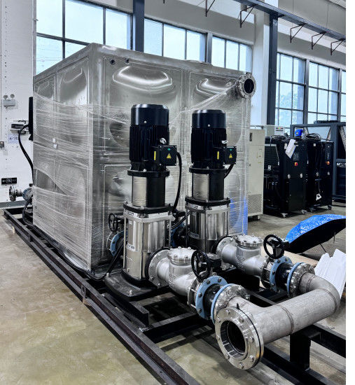 Refroidisseur d'eau portable haute performance de 100 ch avec une grande capacité de réservoir et une pompe de circulation externe