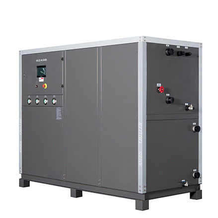Refroidisseur 50hp refroidi par eau : réservoir d'eau en acier inoxydable avec évaporateur à serpentin, 165,6 kW, pour le refroidissement chimique
