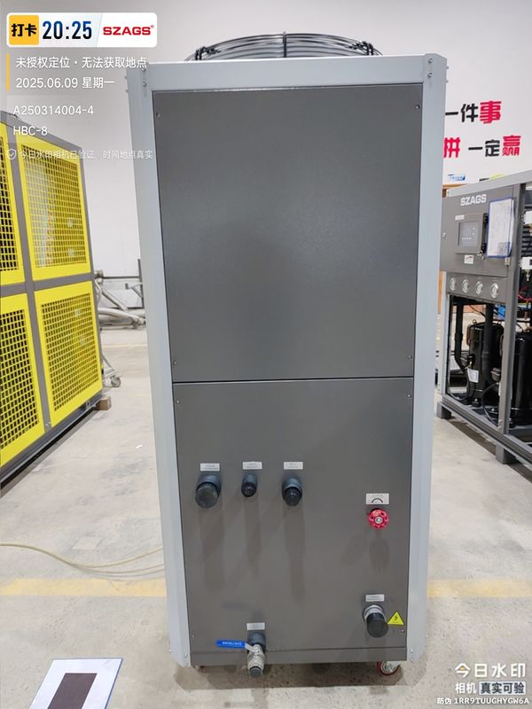 8Ton Air Cooled Portable Chiller for Laser Cutting Machines cooling laser sources 19608Kcal/h