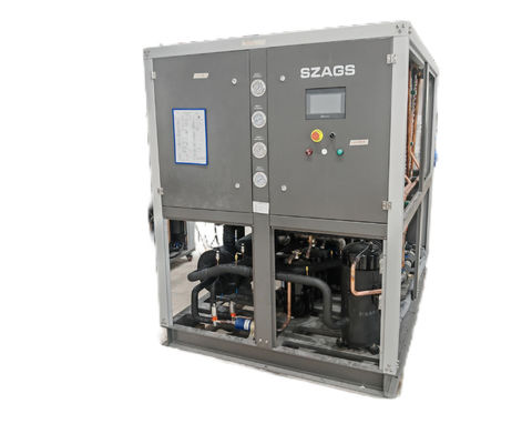réfrigérateur de laboratoire refroidi à l'air avec pompe à eau en circulation à basse température et réservoir d'eau en acier inoxydable,supporte une température de sortie d'eau de -5°C et est équipé d'une protection de sécurité multiple